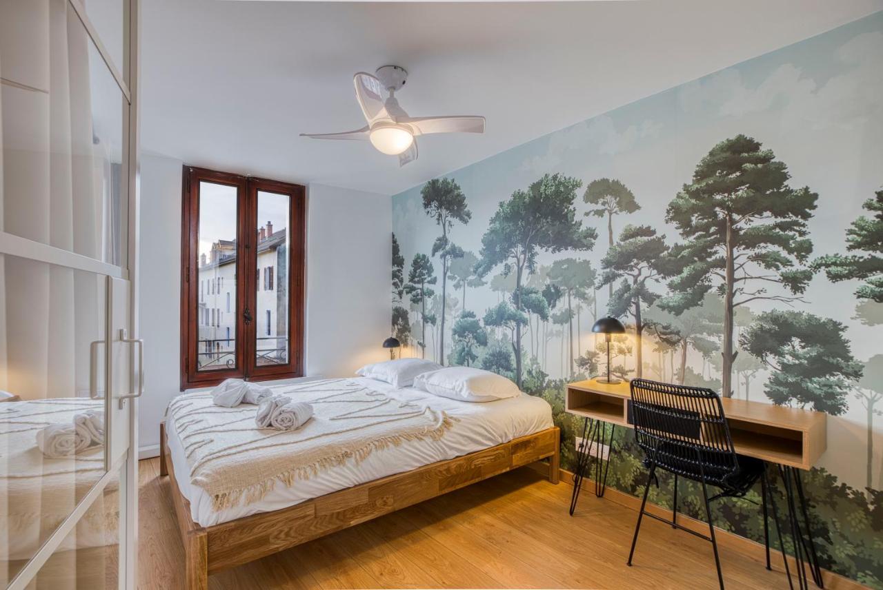 Le Carnot - Mycosyapart, Duplex Coeur De Ville Et Lac, Climatise Annecy Bagian luar foto